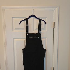 H&M Black Women's Jumpsuit with Silver Accents